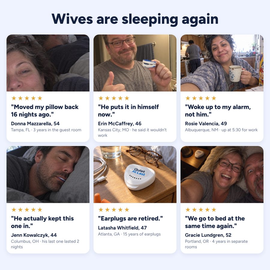 Wives are sleeping again