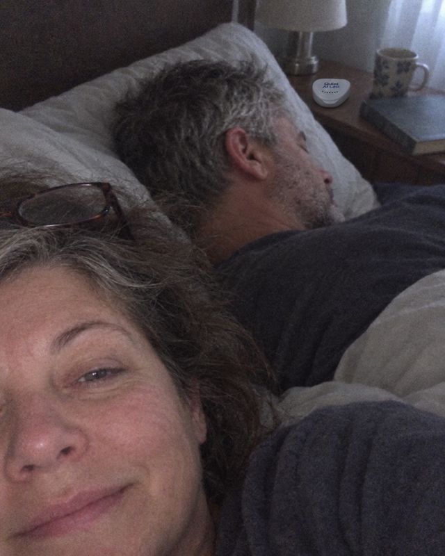 Customer photo: Night 16 back in our bed.
